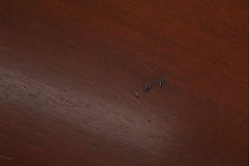 アンティーク家具　イギリスアンティーク　ウォールナット材のダイニングテーブル(オーバルテーブル)