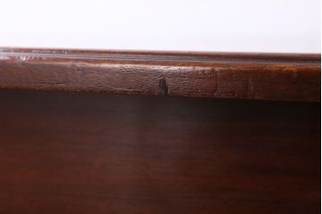 アンティーク家具　イギリスアンティーク　ウォールナット材のダイニングテーブル(オーバルテーブル)