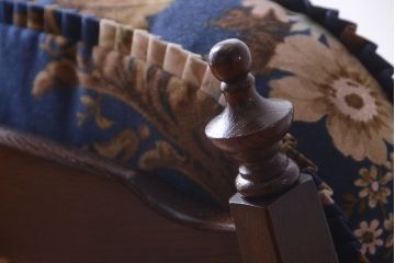 中古　飛騨産業　穂高　WINDSOR　1人掛けソファ(両肘付きチェア)(1)