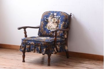 中古　飛騨産業　穂高　WINDSOR　1人掛けソファ(両肘付きチェア)(2)