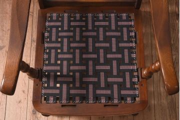 中古　飛騨産業　穂高　WINDSOR　1人掛けソファ(両肘付きチェア)(2)