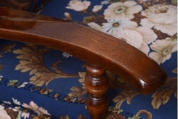 中古　飛騨産業　穂高　WINDSOR　1人掛けソファ(両肘付きチェア)(2)