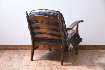 中古　飛騨産業　穂高　WINDSOR　1人掛けソファ(両肘付きチェア)(2)