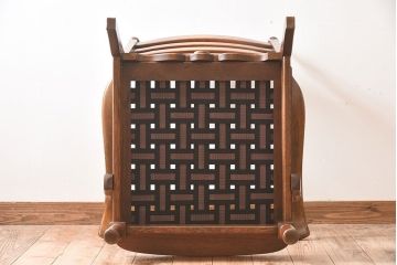 中古　飛騨産業　穂高　WINDSOR　1人掛けソファ(両肘付きチェア)(2)
