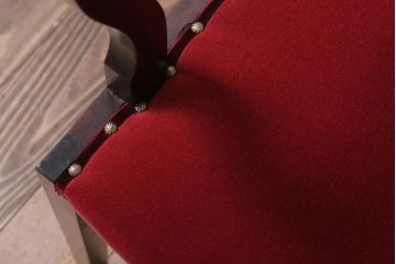 アンティーク家具　大正ロマン　古いナラ材のアームチェア(キャプテンチェア)(2)