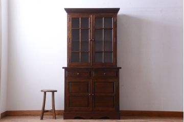 中古　松本民芸家具　A型食器棚(定価約41万円)