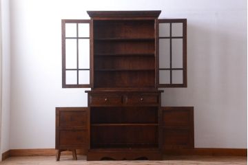 中古　松本民芸家具　A型食器棚(定価約41万円)