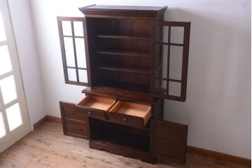 中古　松本民芸家具　A型食器棚(定価約41万円)