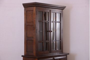 中古　松本民芸家具　A型食器棚(定価約41万円)