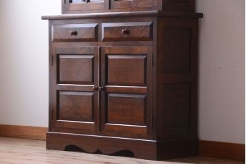 中古　松本民芸家具　A型食器棚(定価約41万円)