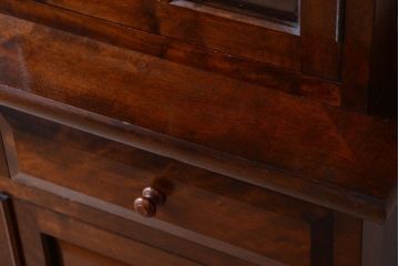 中古　松本民芸家具　A型食器棚(定価約41万円)