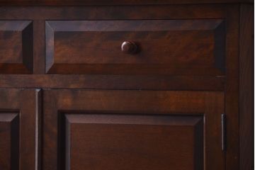 中古　松本民芸家具　A型食器棚(定価約41万円)