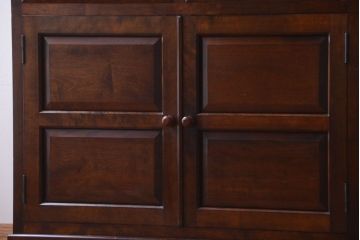 中古　松本民芸家具　A型食器棚(定価約41万円)