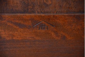 中古　松本民芸家具　A型食器棚(定価約41万円)