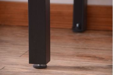 アンティーク家具　アンティーク　天板欅古材一枚板の鉄脚ダイニングテーブル(作業台)