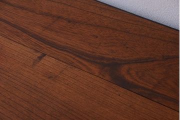 アンティーク家具　アンティーク　天板欅古材の鉄脚ダイニングテーブル(作業台)