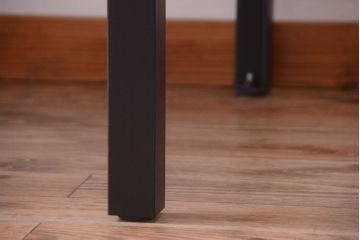 アンティーク家具　アンティーク　天板欅古材の鉄脚ダイニングテーブル(作業台)