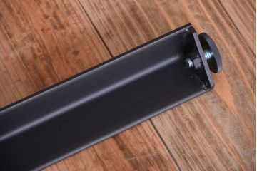 アンティーク家具　アンティーク　天板欅古材の鉄脚ダイニングテーブル(作業台)(2)