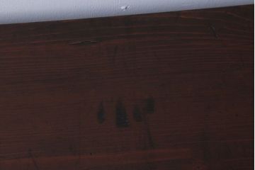 アンティーク家具　和製アンティーク　シンプルな丸金具の時代箪笥ローボード