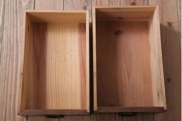 アンティーク家具　和製アンティーク　シンプルな丸金具の時代箪笥ローボード(3)