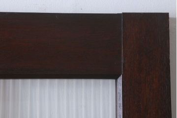 和製アンティーク　モールガラス入り!上質なドア