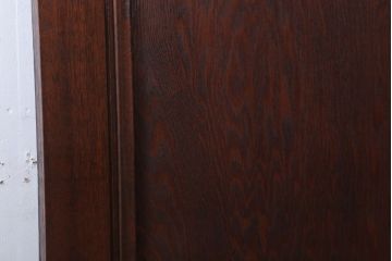 和製アンティーク　モールガラス入り!上質なドア