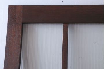 和製アンティーク　モールガラス入り!上質なドア