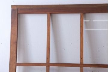  昭和レトロ　クリアガラス入り!古い木のドア