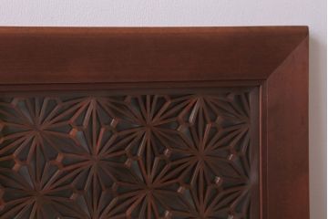 アンティーク　上手物　上品な書院欄間(明り取り)