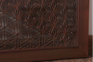 アンティーク　上手物　上品な書院欄間(明り取り)