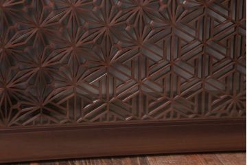 アンティーク　上手物　上品な書院欄間(明り取り)