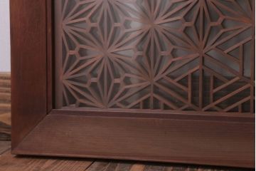 アンティーク　上手物　上品な書院欄間(明り取り)