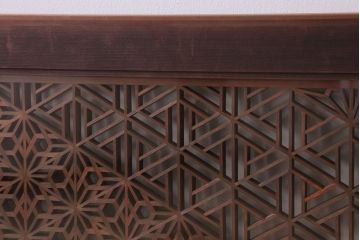 アンティーク　上手物　上品な書院欄間(明り取り)