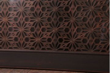 アンティーク　上手物　上品な書院欄間(明り取り)