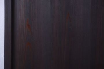【I様ご成約済み・ご決済用】古民具・骨董　明治期　古い木味のアンティーク帯戸2枚セット(3)