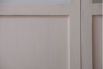 アンティークペイント　モールガラス戸4枚セット(2)