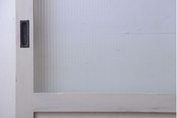 アンティークペイント　モールガラス戸4枚セット(2)