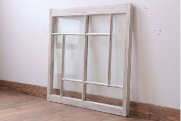 アンティークペイント　おしゃれなガラス小窓(引き戸・ガラス戸)