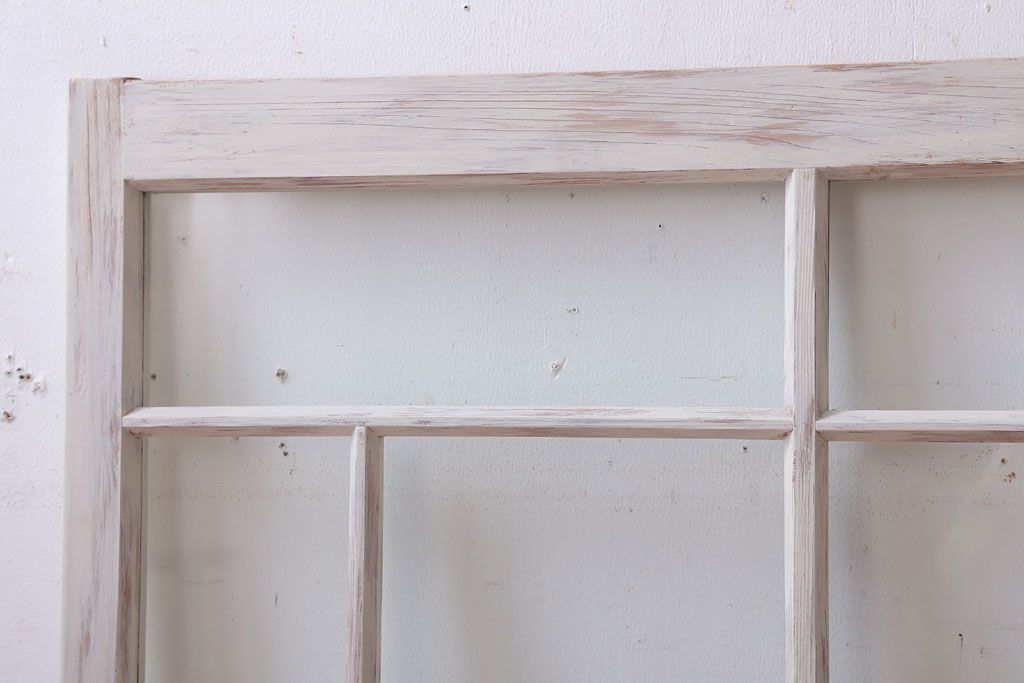 アンティークペイント　おしゃれなガラス小窓(引き戸・ガラス戸)