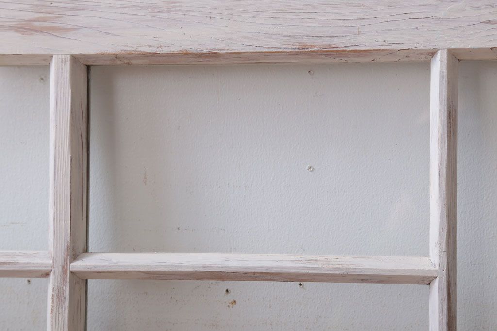 アンティークペイント　おしゃれなガラス小窓(引き戸・ガラス戸)