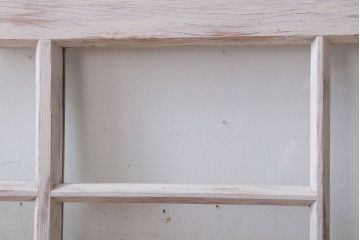 アンティークペイント　おしゃれなガラス小窓(引き戸・ガラス戸)