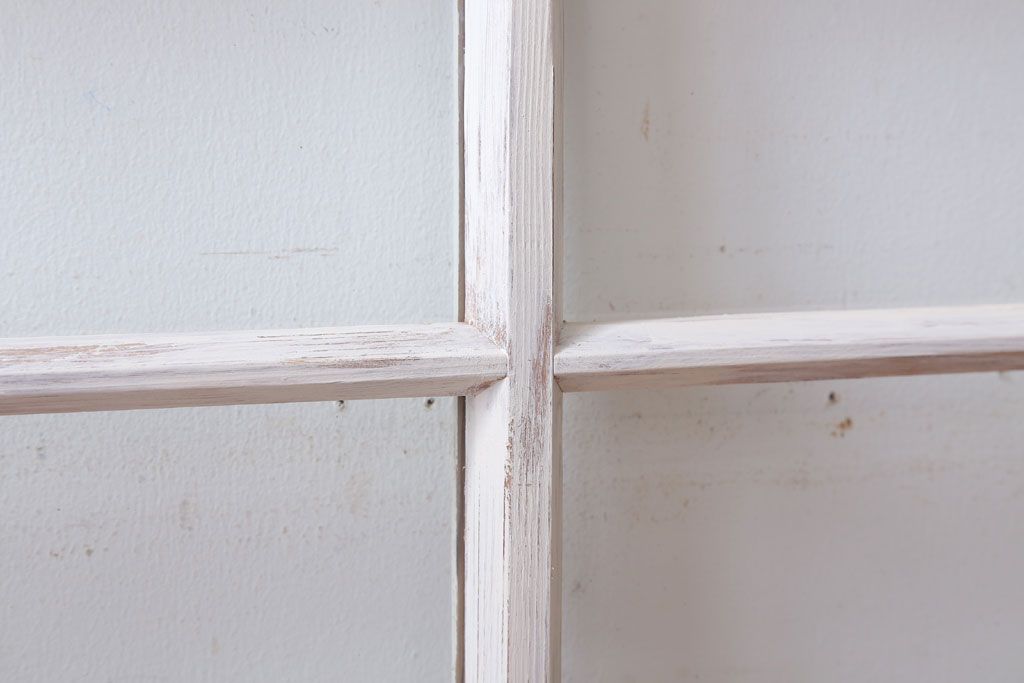 アンティークペイント　おしゃれなガラス小窓(引き戸・ガラス戸)