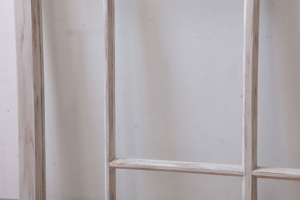 アンティークペイント　おしゃれなガラス小窓(引き戸・ガラス戸)