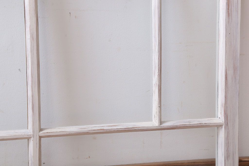 アンティークペイント　おしゃれなガラス小窓(引き戸・ガラス戸)