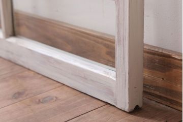 アンティークペイント　おしゃれなガラス小窓(引き戸・ガラス戸)