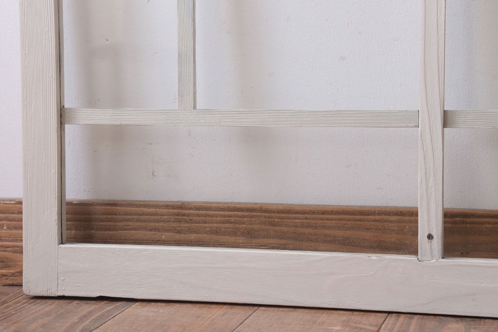 アンティークペイント　おしゃれなガラス小窓(引き戸・ガラス戸)