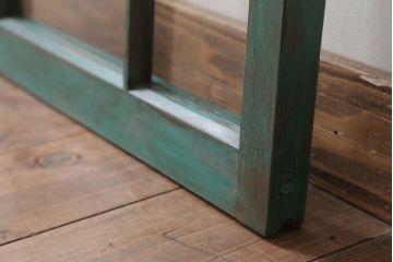 アンティークペイント　おしゃれなガラス小窓(引き戸・ガラス戸)(2)