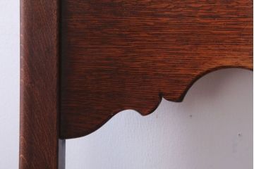 アンティーク家具　フランスアンティーク　本革座面のかわいいダイニングチェア(2)