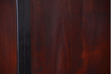 古民具・骨董　古い木味のアンティーク帯戸2枚セット(2)