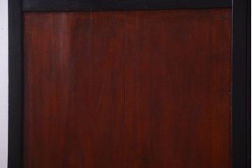 古民具・骨董　古い木味のアンティーク帯戸2枚セット(2)